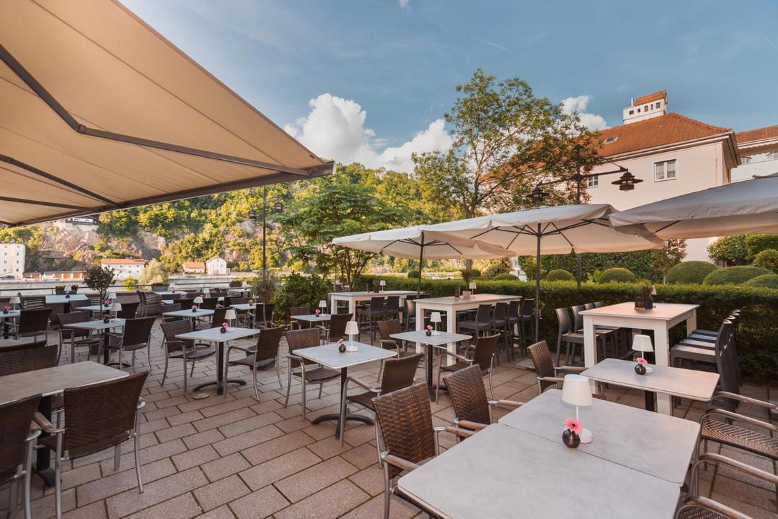 Am Paulusbogen Hotel Passau Eksteriør billede